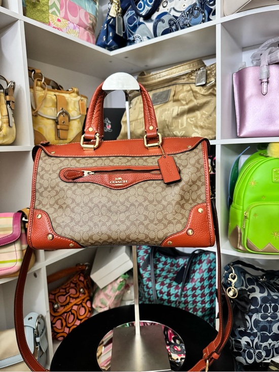 Coach Handbags - Coach Millie Colorblock Satchel